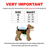  male dog diapers belly band wrap cotton size chart 
