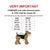 dog diapers size chart
