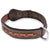 Genuine Real Leather Dog Collar 1.3" Width for Medium and Large Pets Brown - FunnyDogClothes