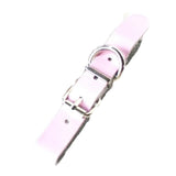 Pink Real Leather Collar