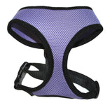 Pet Harness Collar Small Medium Large Dog Cat Puppy Soft Mesh Purple - FunnyDogClothes