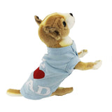 Small pet dog clothes apparel shirt tank polo