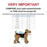 Genuine Real Strong Leather Heavy Duty Durable Collar Big Large Dog Size Chart - FunnyDogClothes