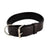 Genuine Real Strong Leather Heavy Duty Durable Collar Big Large Dog Dark Brown- FunnyDogClothes
