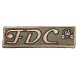 velcro patch FDC tactical collar