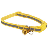Yellow puppy collar