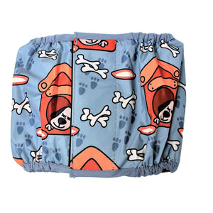 Leak Proof Dog Belly Band Male Diapers Wrap With Absorbent Pad Reusable Washable