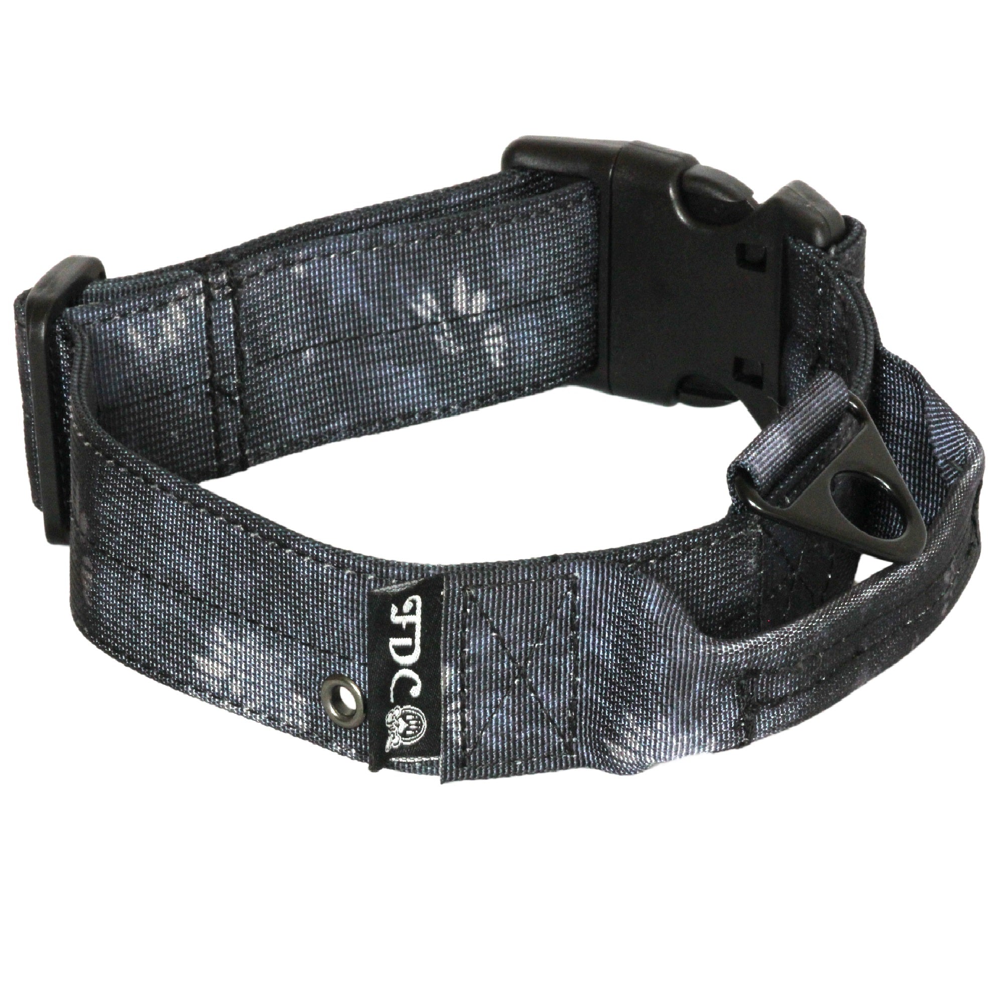 Military Army Tactical Style 2-Pack Black Dog Tag Necklace Set - Fashion Jewelry