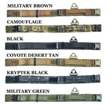 Velcro tactical collar with leash military