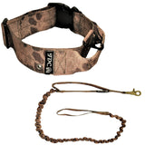 military heavy duty tactical god collar and leash