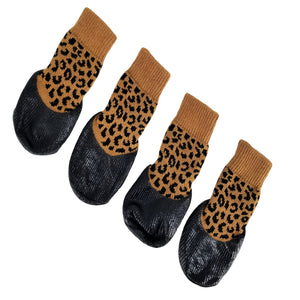 Pet WaterProof Rain Shoes Boots Socks Non-slip Rubber Small & Big Dog - FunnyDogClothes